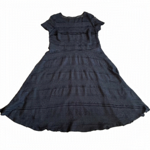 ADDITION ELLE - Michel Studio Plus Size 14 black stretch lace midi dress